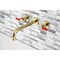 Kingston Brass KS6022CKL Wall Mount Tub Faucet, Polished Brass KS6022CKL - alternate 2